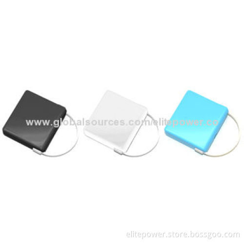 Power Bank for Android Phones, Mini Lock with 2,000mAh, Easy and Light to Carry, Private Mold